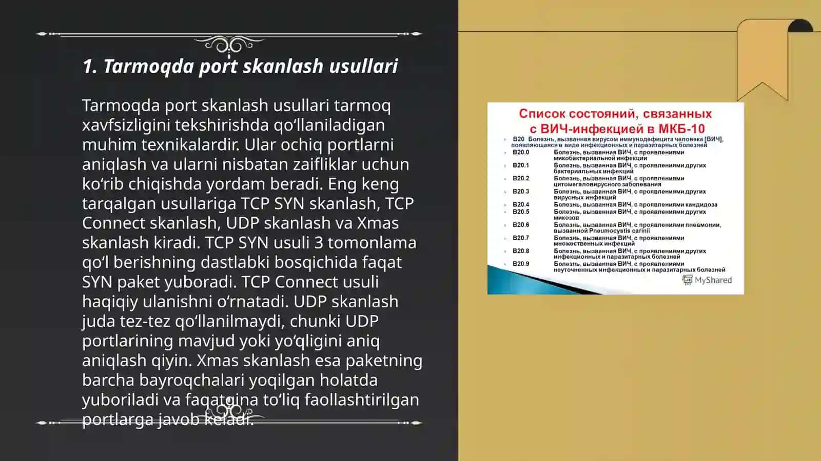 Tarmoqda port scanning va uning xavfsizlikka ta’siri 3