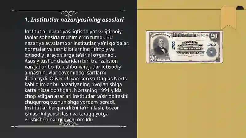 XUFYONA IQTISODIYOTNING INSTITUTSIONAL NAZARIYASI 3
