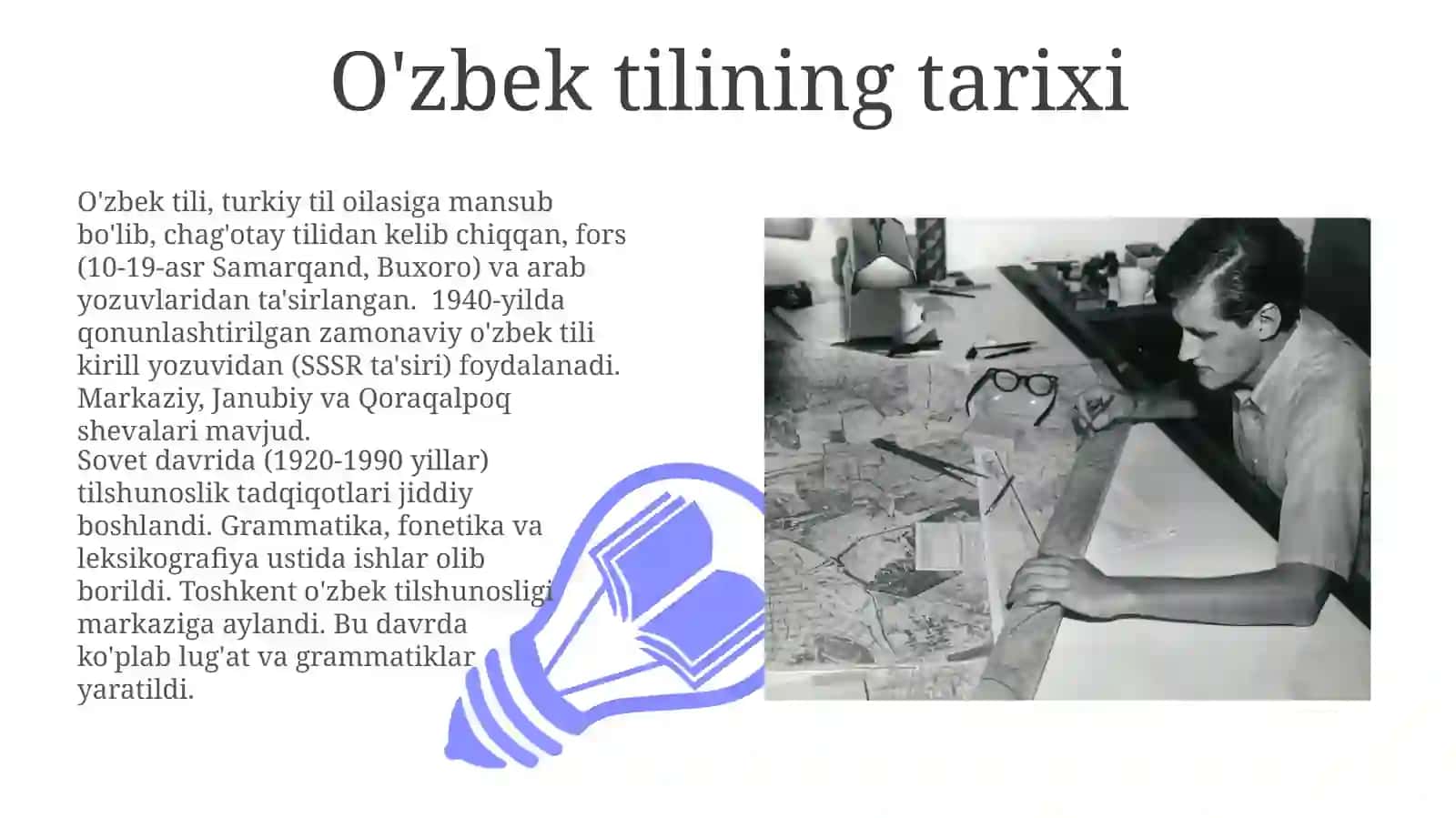 O'zbek tilining tarixi 3