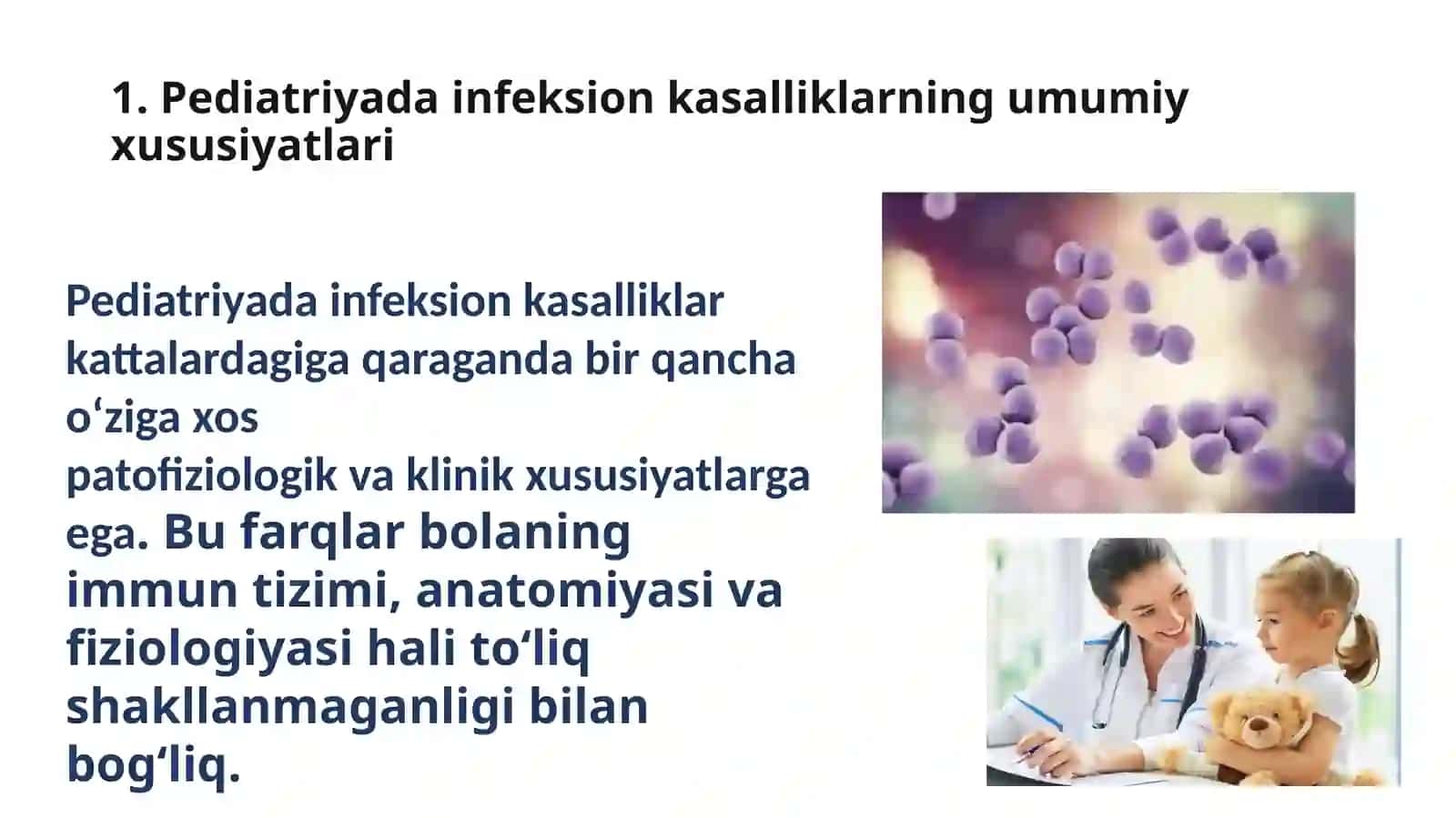 Pediatriya amaliyotda kop uchraydigan infeksiyalar qo’zg’atuvchilari patogenez labaraturita tashxisi 3