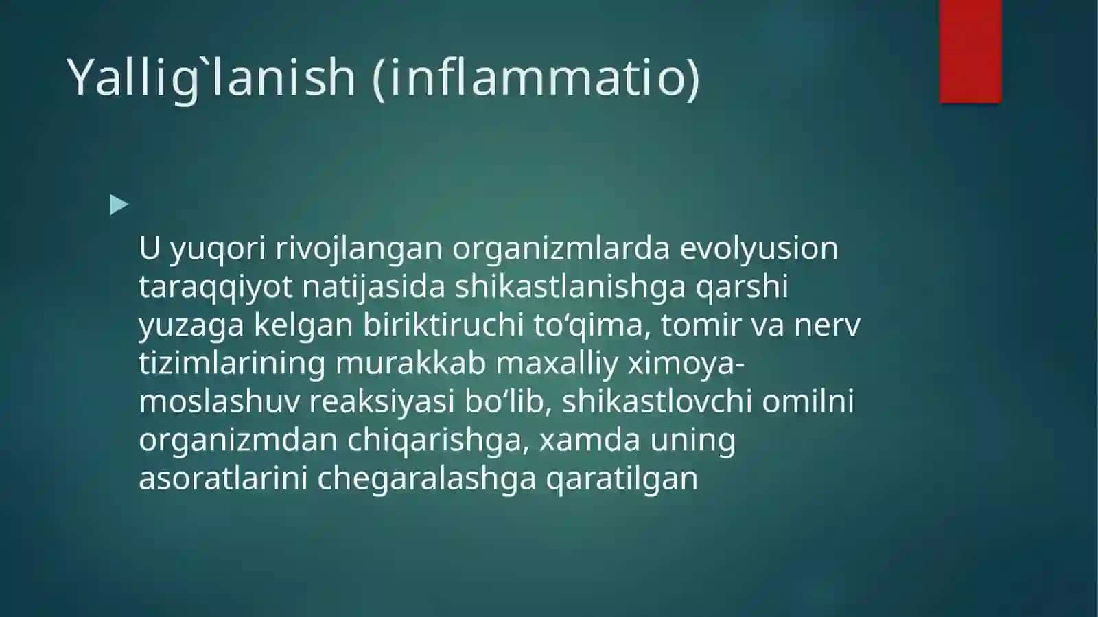 Asabtizimini yallig`lanish kasalliklari 3