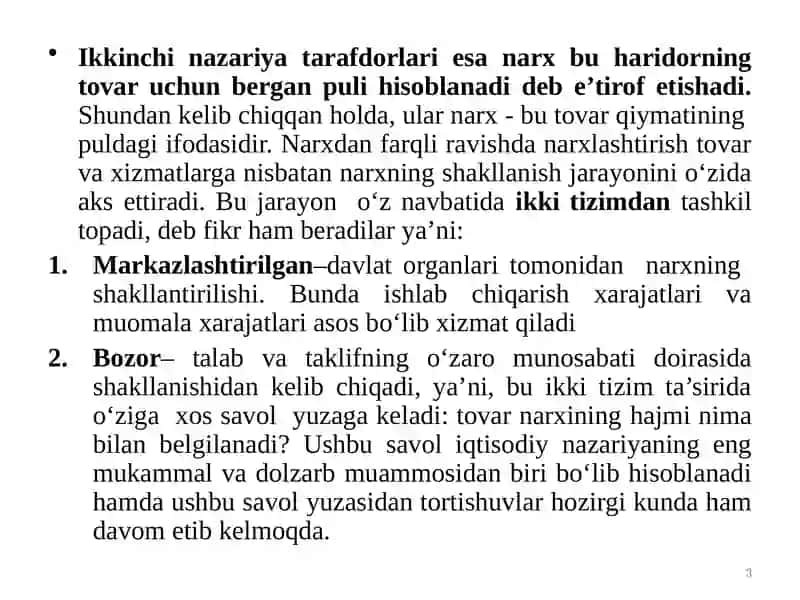 Marketingda narx siyosati 3