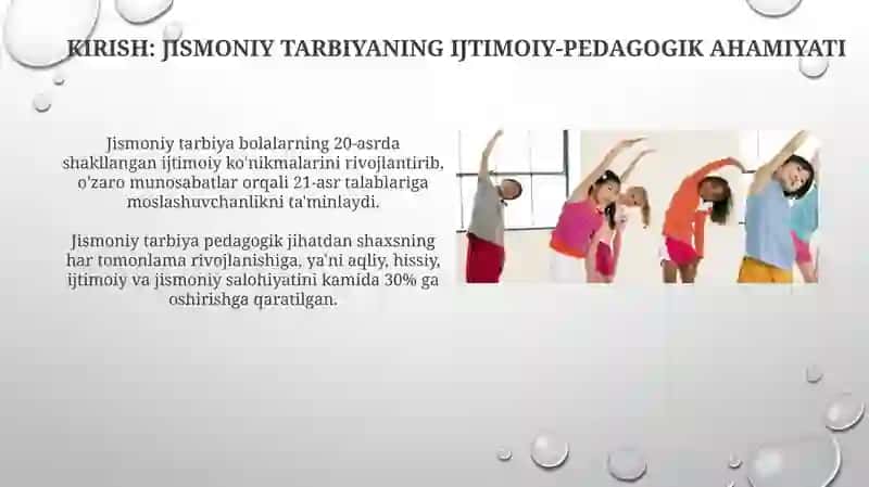 Jismoniy tarbiyaning ijtimoy pedagogik ahamiyati 3