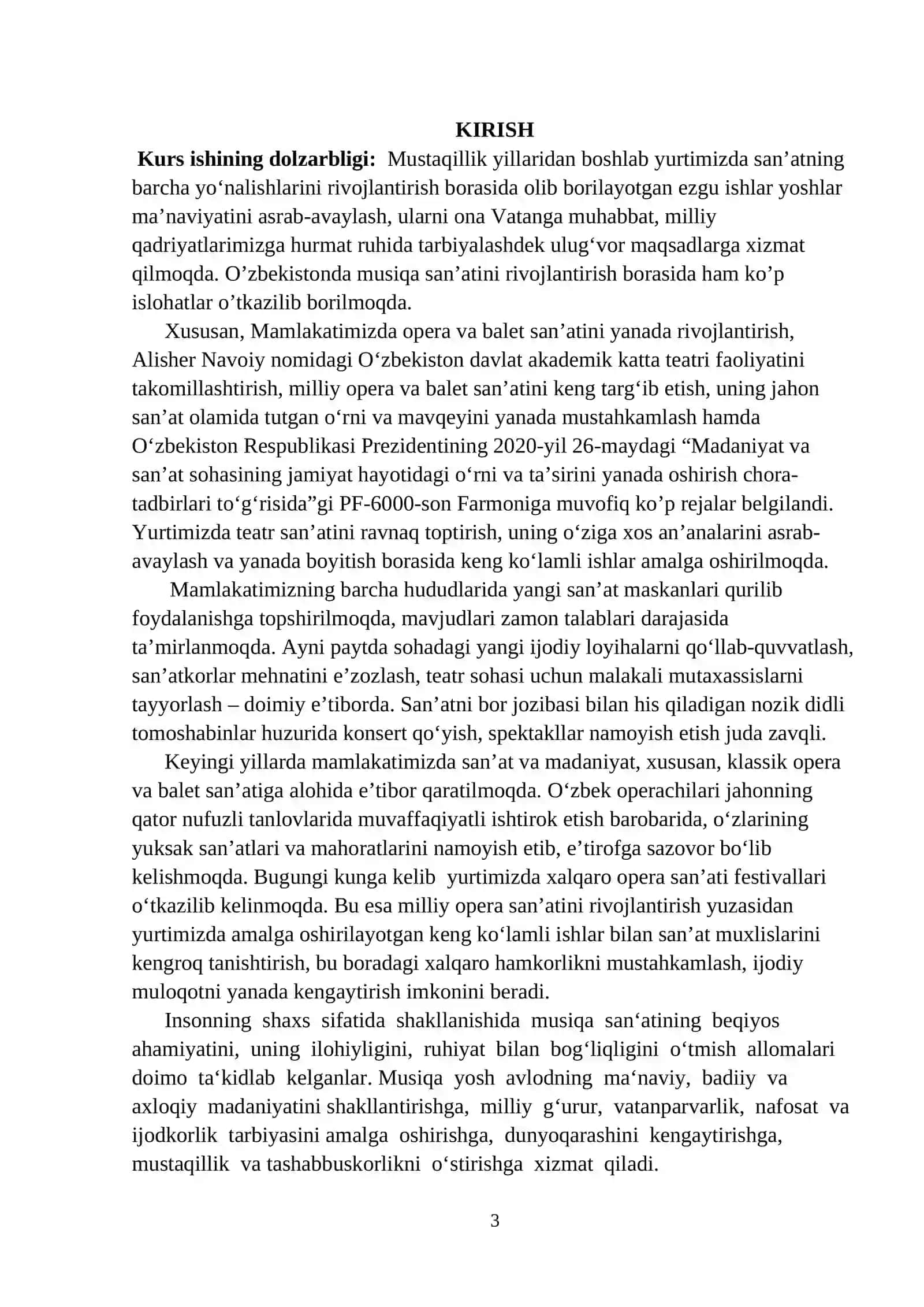 K. Glyukning operalarida musiqiy shakl 3