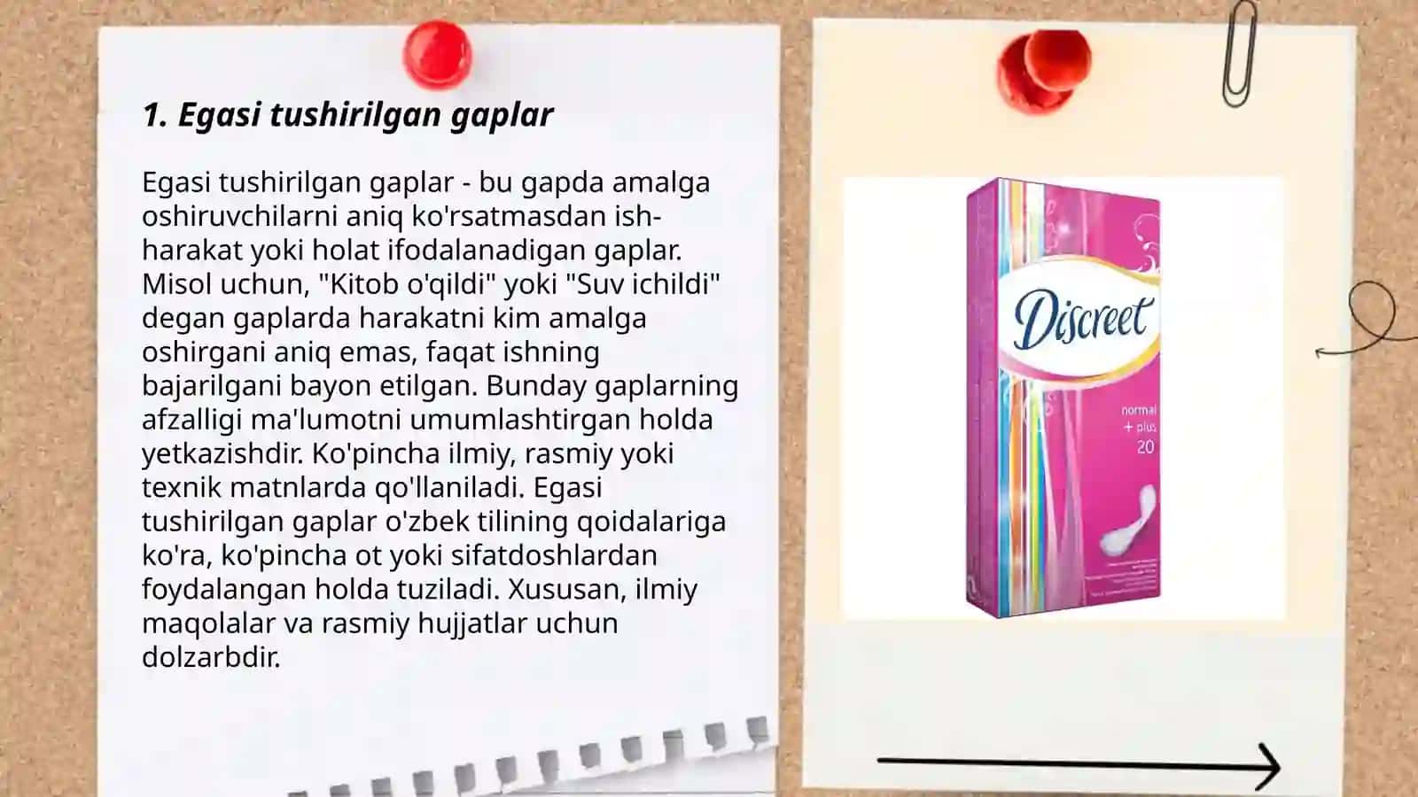 Zaruriy bõlaklarning ishtirokiga kõra sodda gap turlari 3