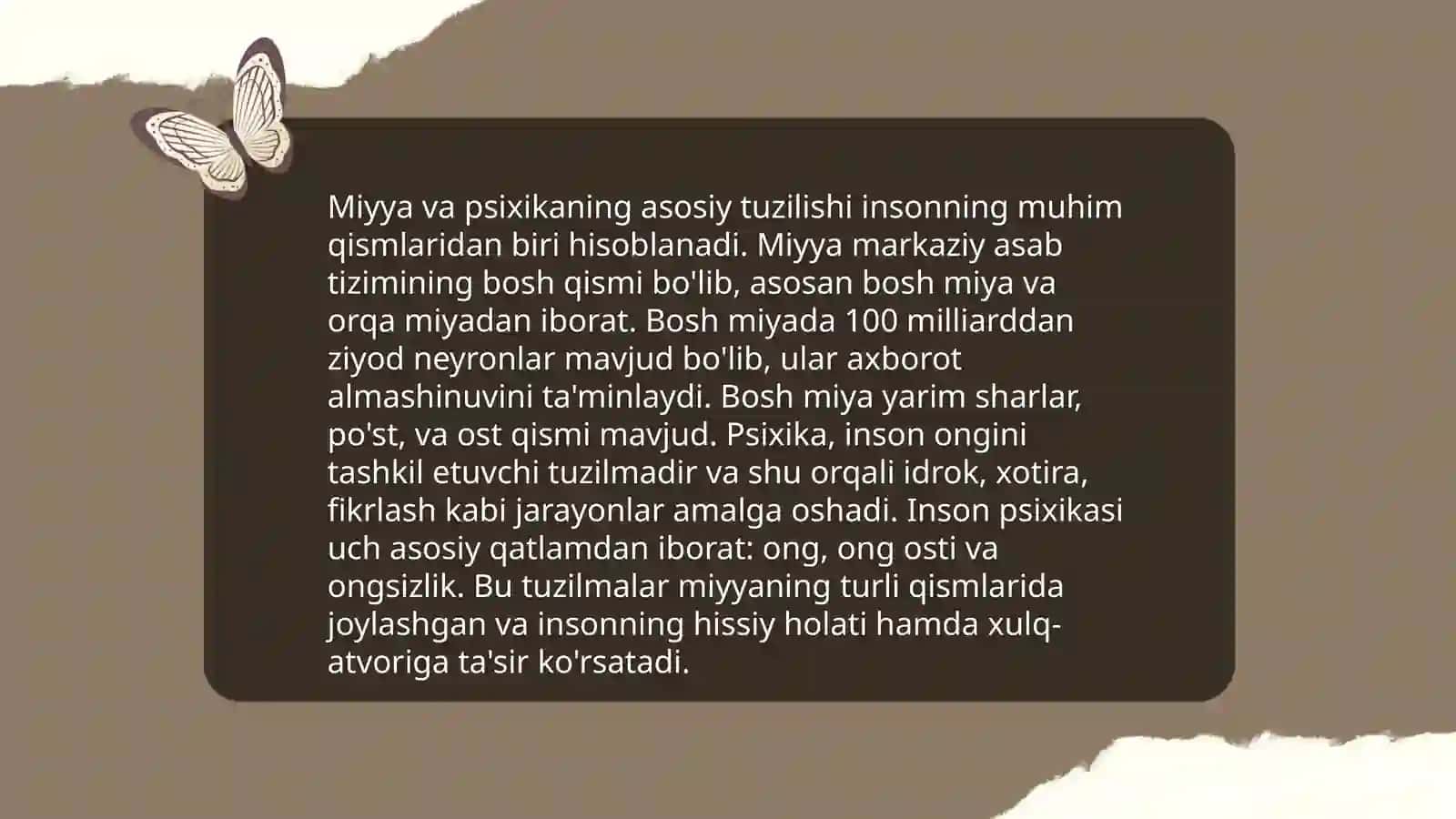 Miyya va psixikani oʻzaro bogʻliqligi 3
