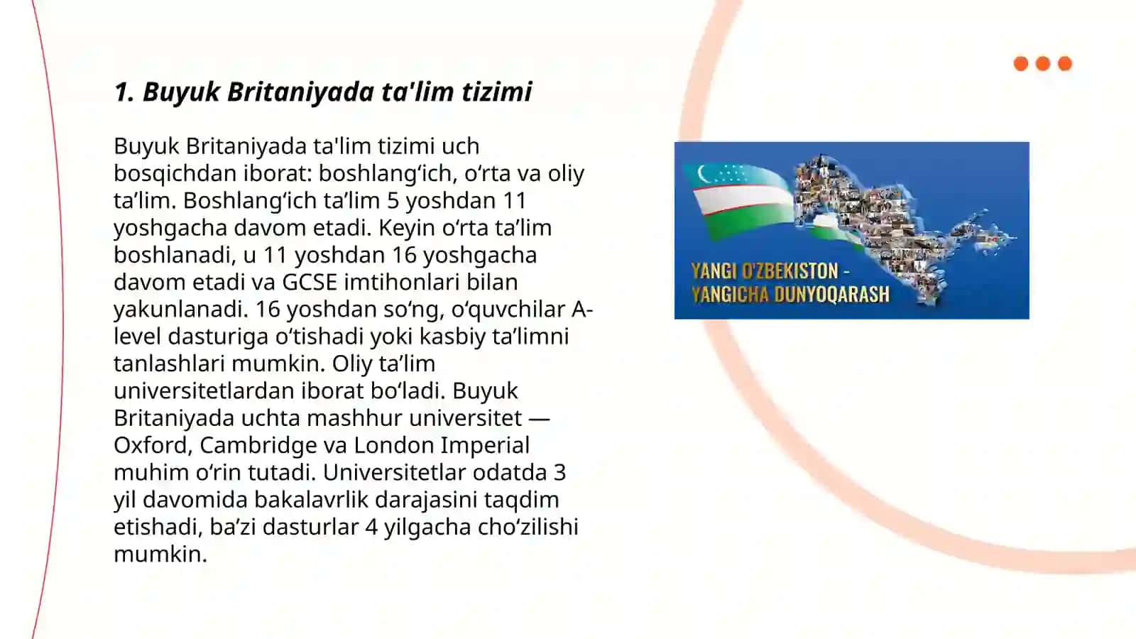 Buyuk Britaniya ijtimoiy hayoti 3
