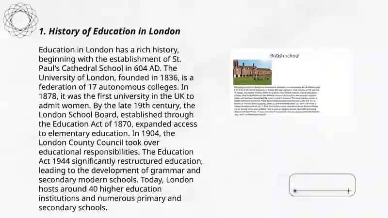London and its education systems 3