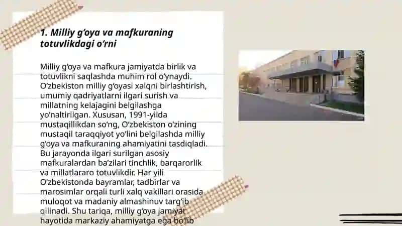 Oʻzbekistonda millatlararo va dinlararo totuvlikni taʼminlashda davlat siyosati 3
