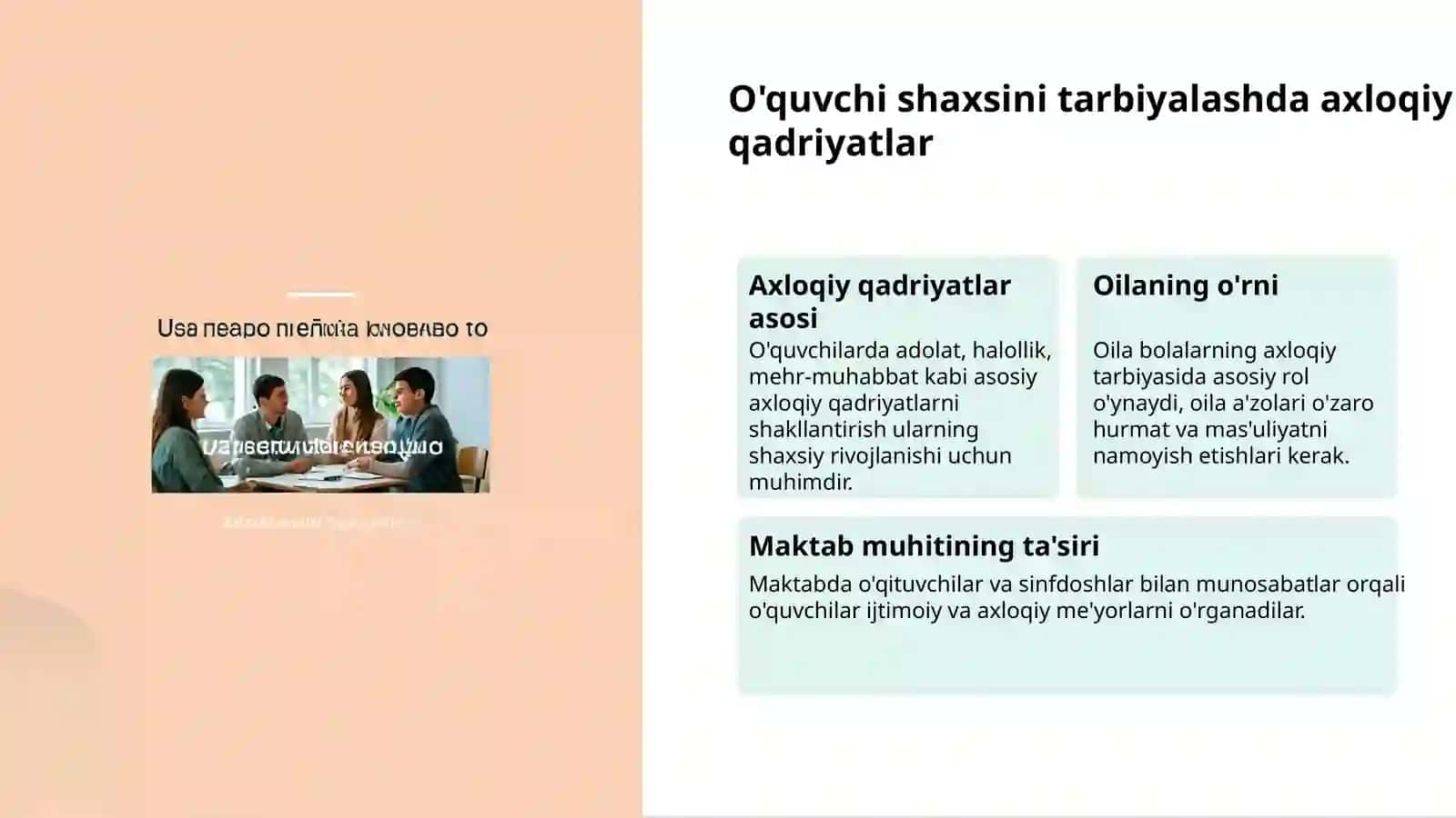 Axloqiy tarbiya va shaxs rivojlanishi 3