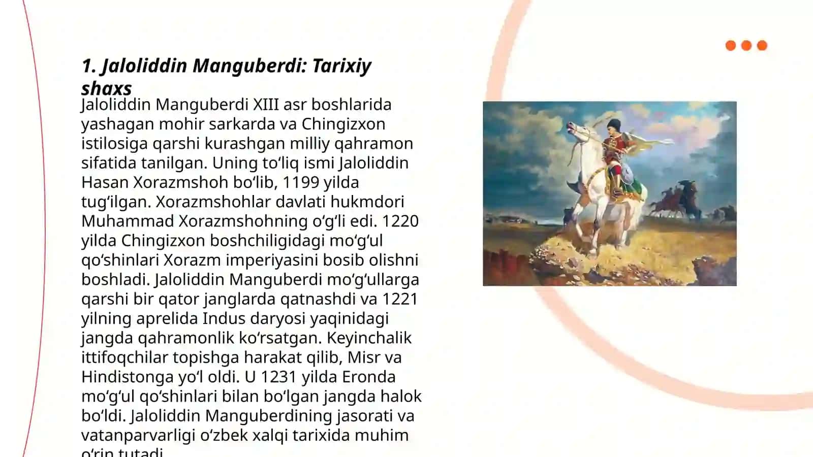 Jaloliddin Manguberdi - Vatan himoyachisi 3