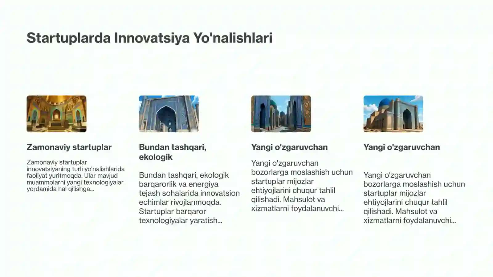 Zamonaviy Startuplar 3