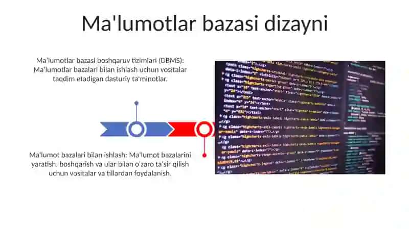 Ma'lumotlar Bazasi bilan ishlash 3