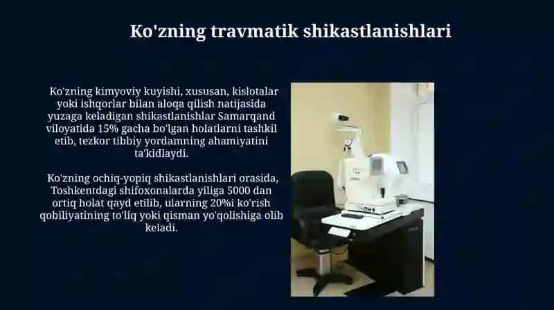 Oftalmologiya yo'nalishi 3