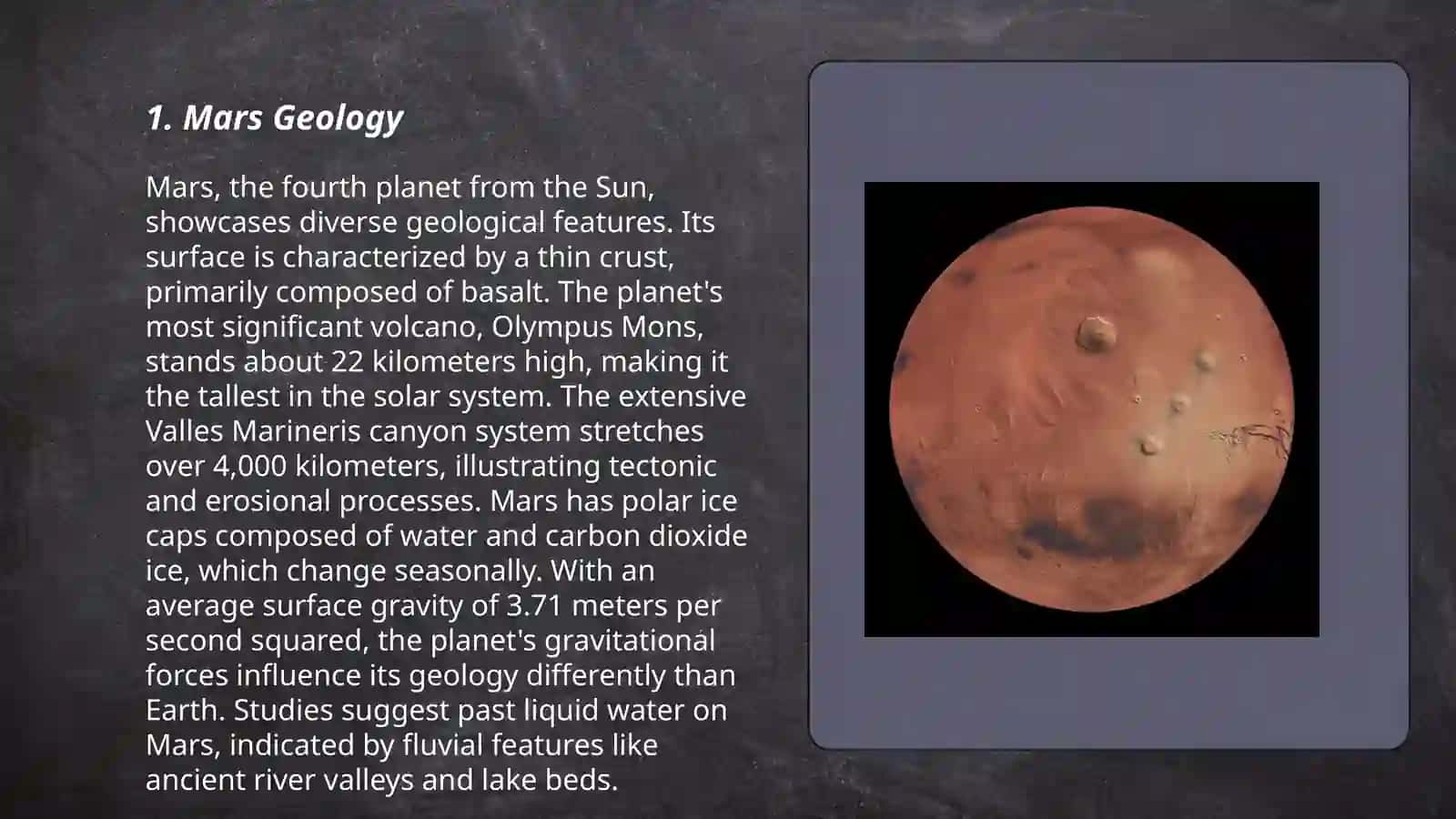 Mars sayyorasi 3