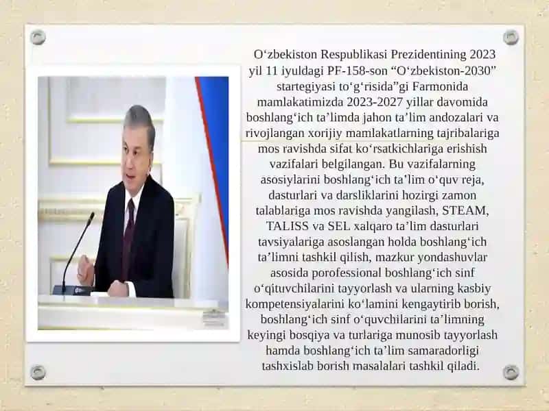 boshlangʻich taʼlim pedagogikasi fanining maqsad va vazifalari 3