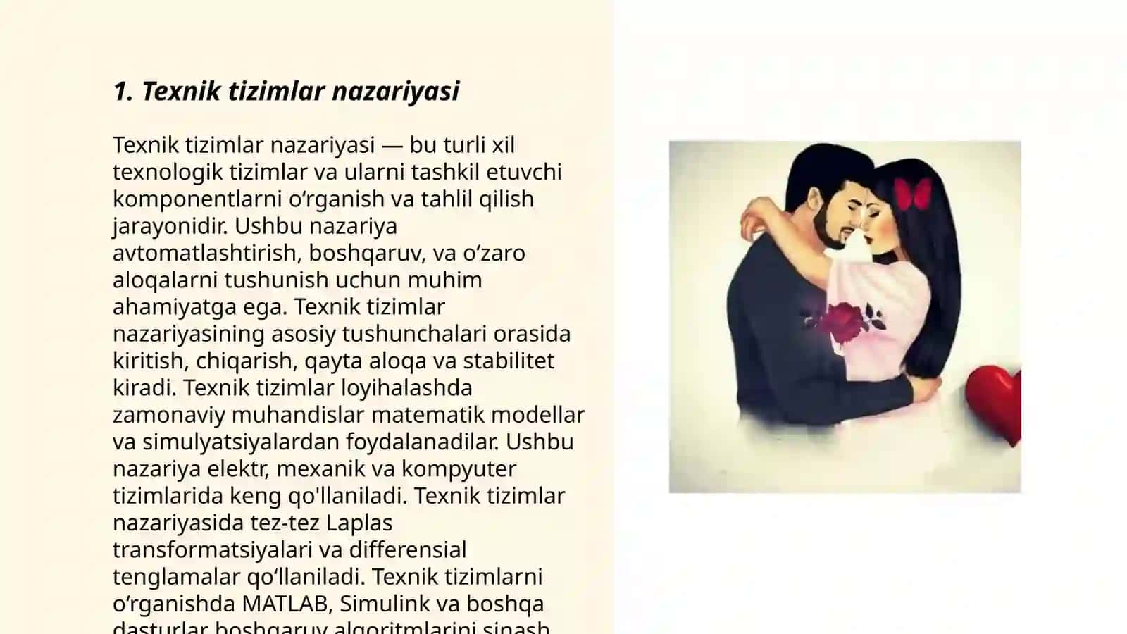 Texnik tizimlarni tashkil qilish va usullari 3