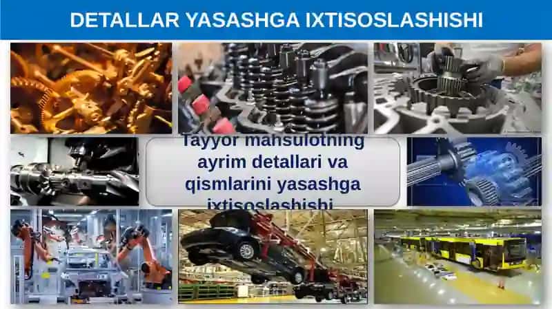 MASHINASOZLIKVA UNING TARMOQLARI. AVTOMOBILSOZLIK 3
