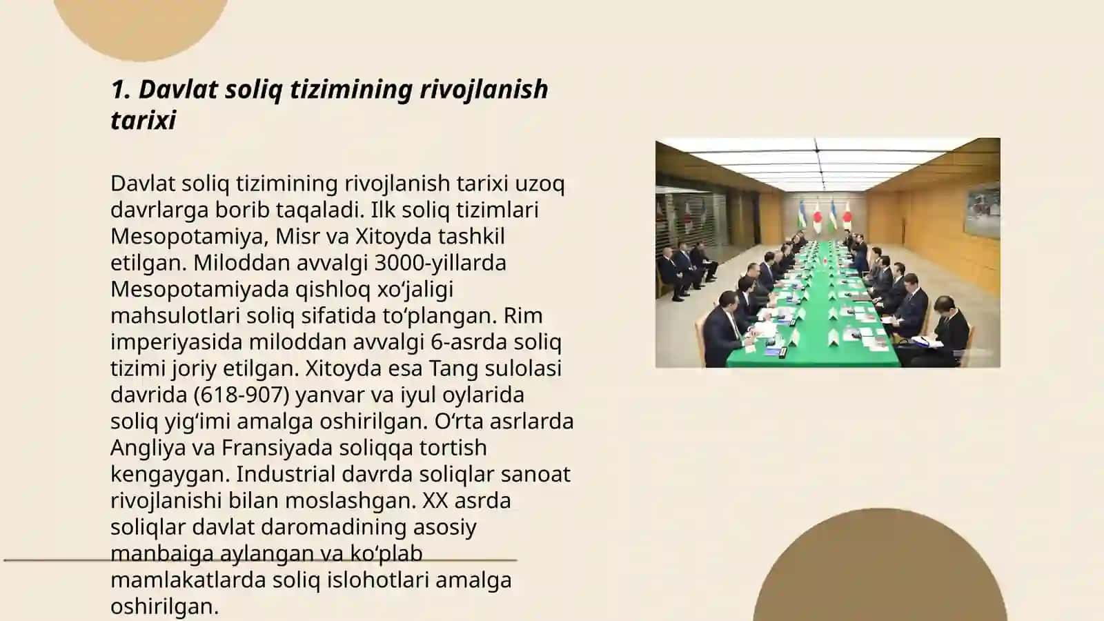 Koreya Davlati Soliq tizimi 3