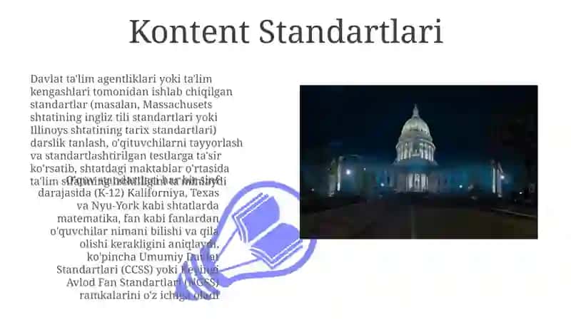 Davlat Ta'lim Standartlari 3