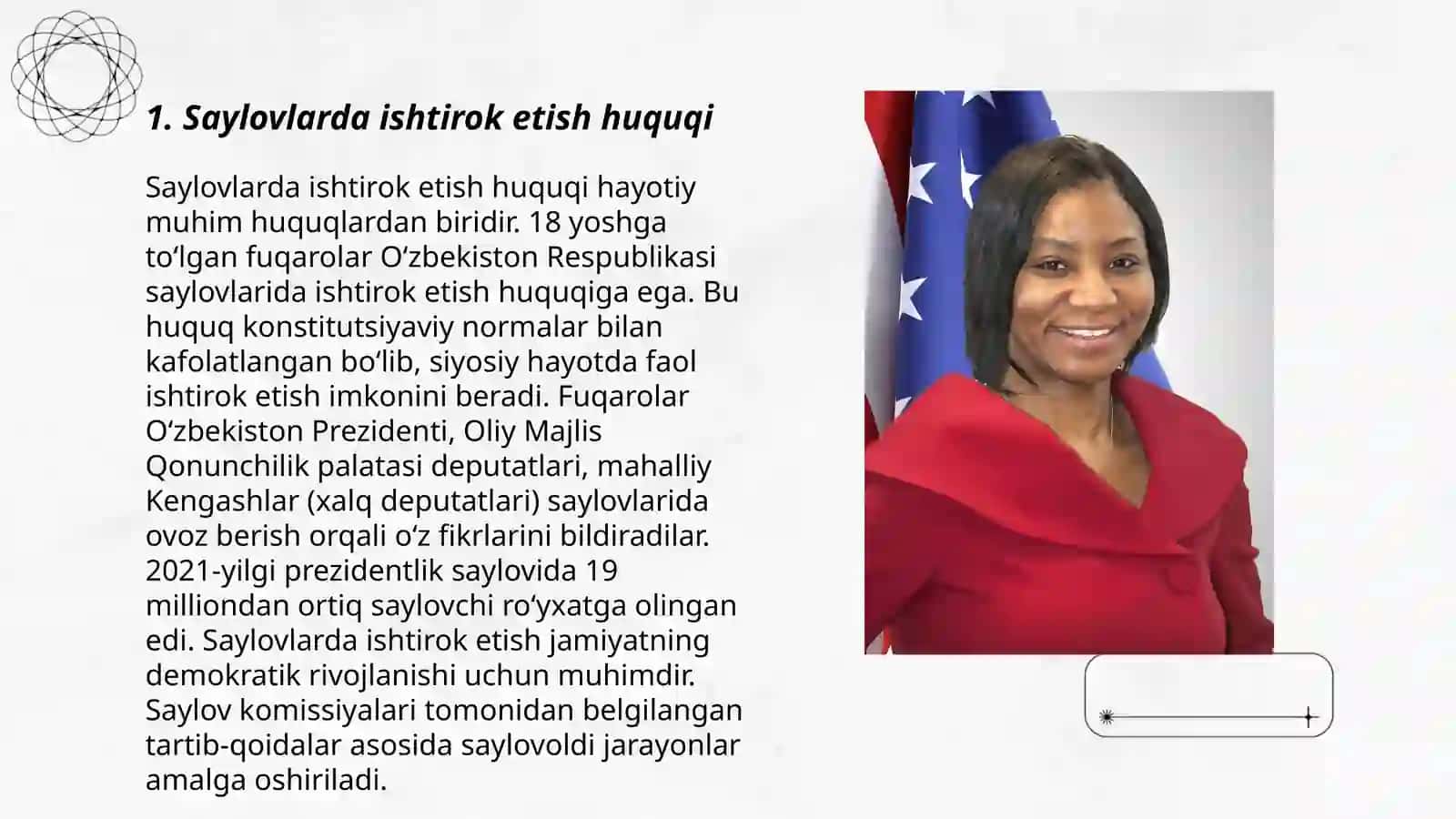 Fuqarolarning siyosiy huquqlari va demokratik erkinliklari 3
