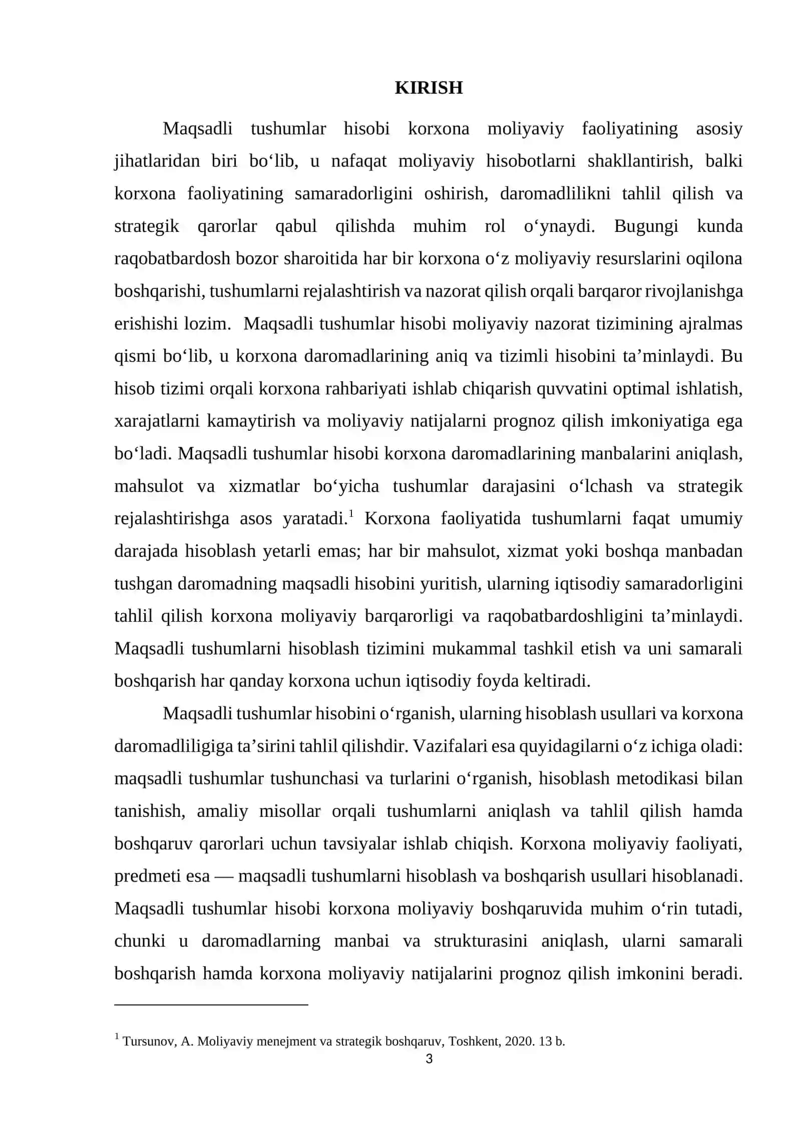 Maqsadli tushumlar hisobi 3