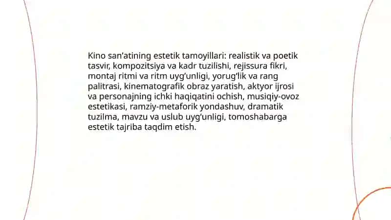 Kino sanʼat yoki industriya sifatida 3