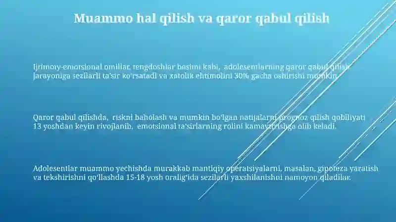 Yetuklik davrida kognitiv sohani rivojlanish xususiyatlari 3