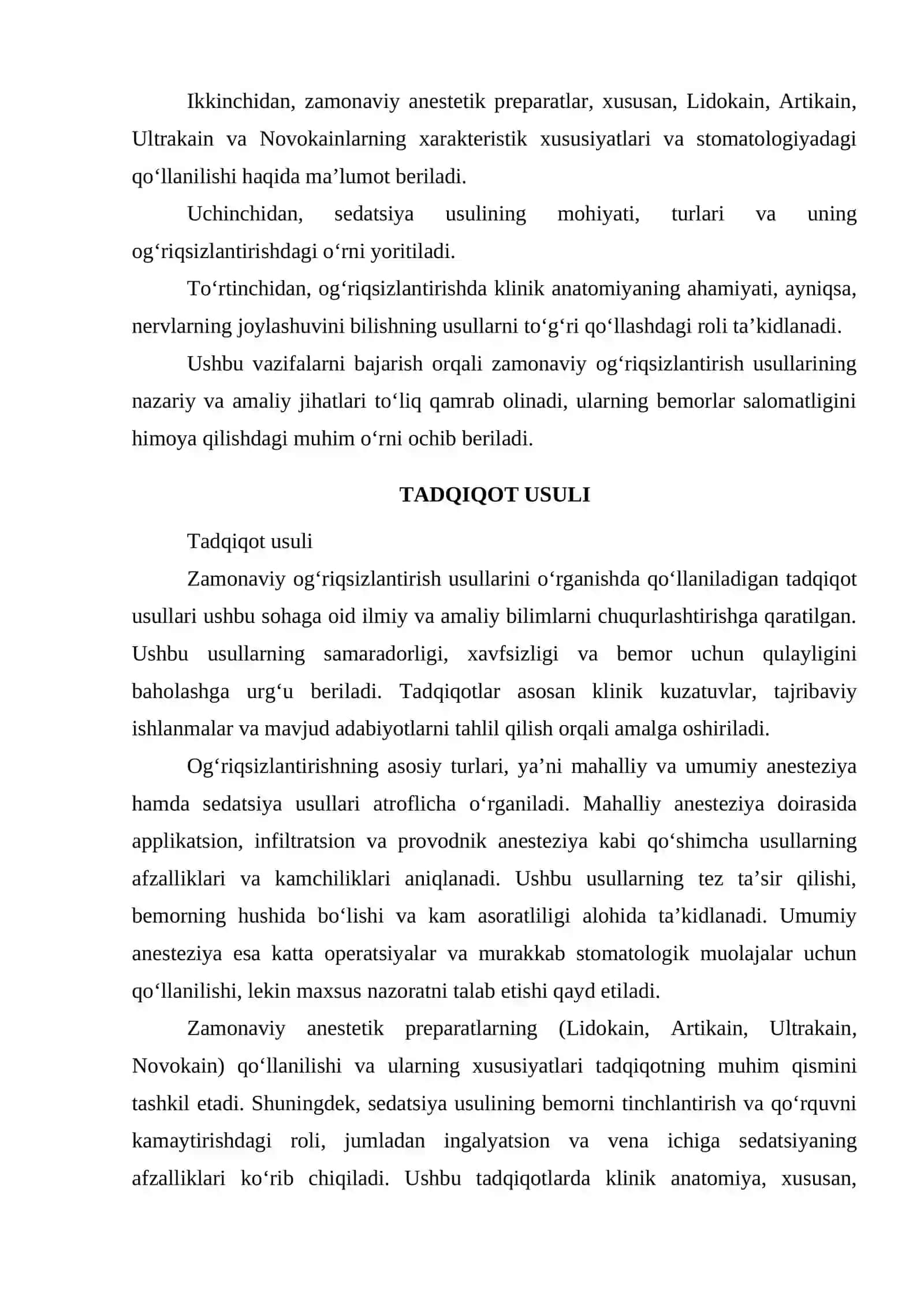 ZAMONAVIY OGRIQSIZLANTIRISH USULLARI 3