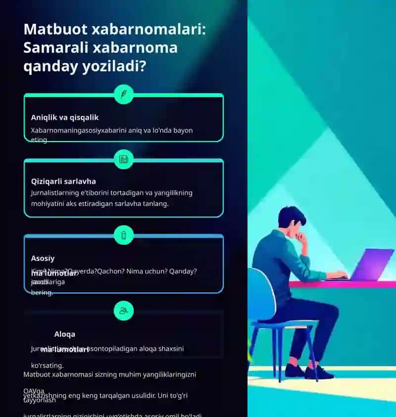 OAV bilan aloqalar va PR matbuot uchun maxsus tadbirlar 3