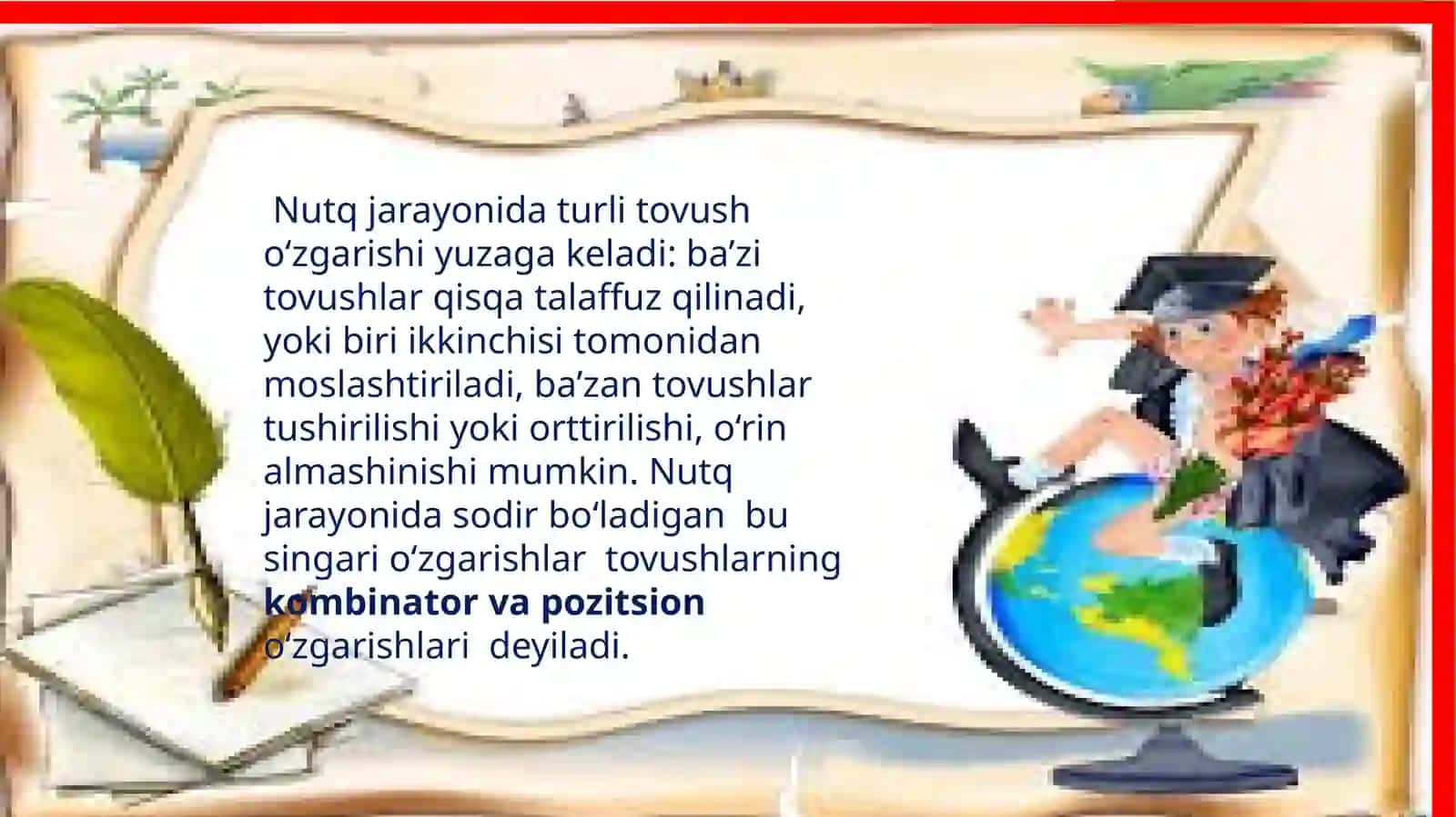 Nutq jarayonidatovushlarningo‘zgarishi 3