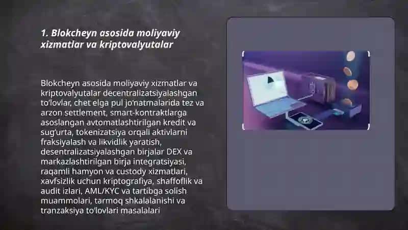 Blokcheyn texnologiyasidan foydalanish 3