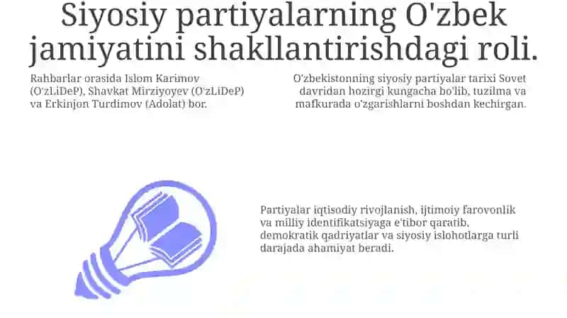O'zbekiston Respublikasida mavjud boʻlgan partiyalar tarixi 3