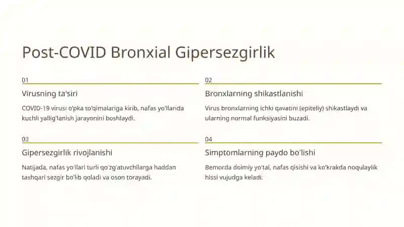 Bronxlar O'tkazuvchanligining Buzilish Sindromi 3