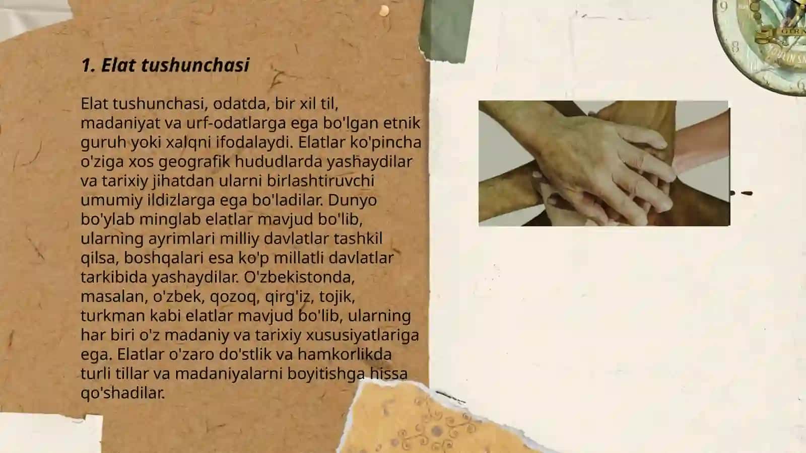 Elat, etnos, millat va irq tushunchasi 3