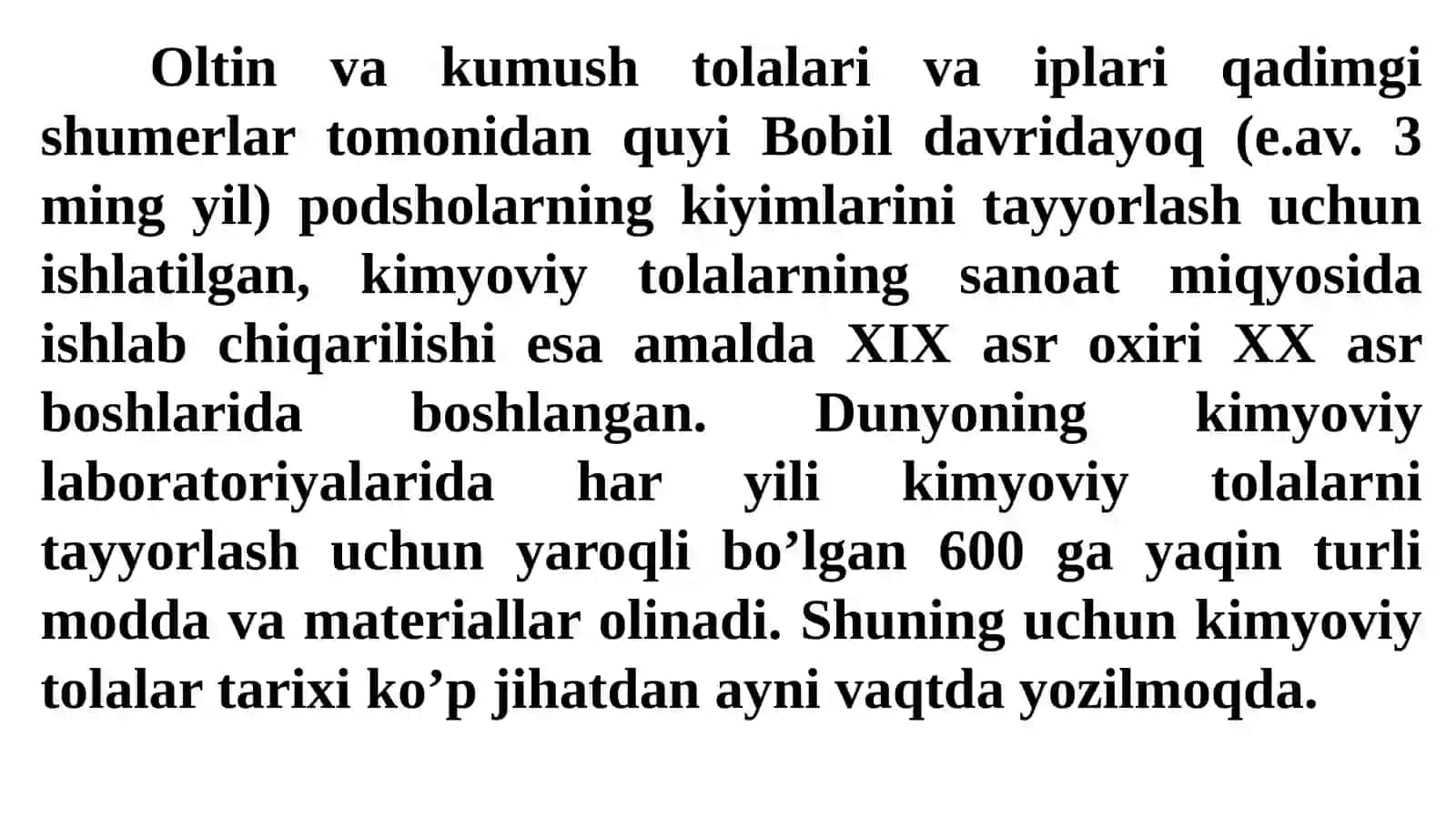 KIMYOVIY TOLA, IPLARNING OLINISHI VA XUSUSIYATI 3