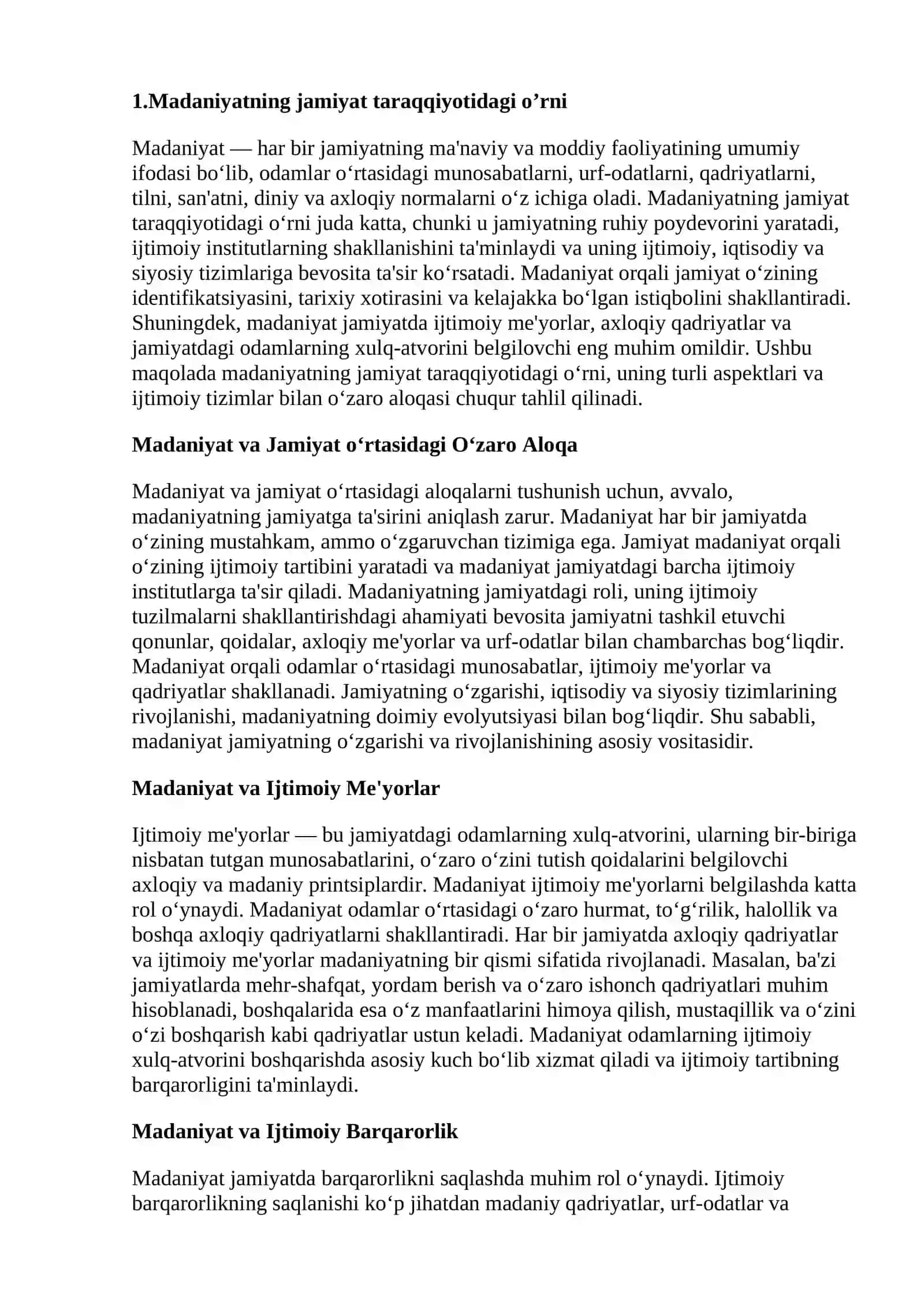 Madaniyat, din va axloq sotsiologiyasi 3