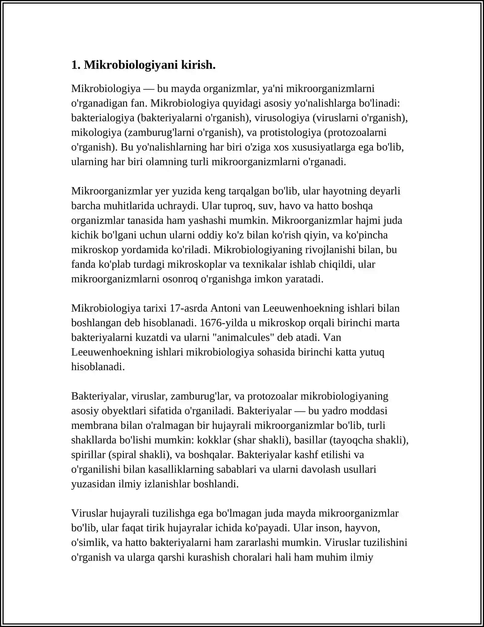 MIKROORGANIZMLARNI EKISH VA SOF KULTURASINI AJRATIB OLISH 3