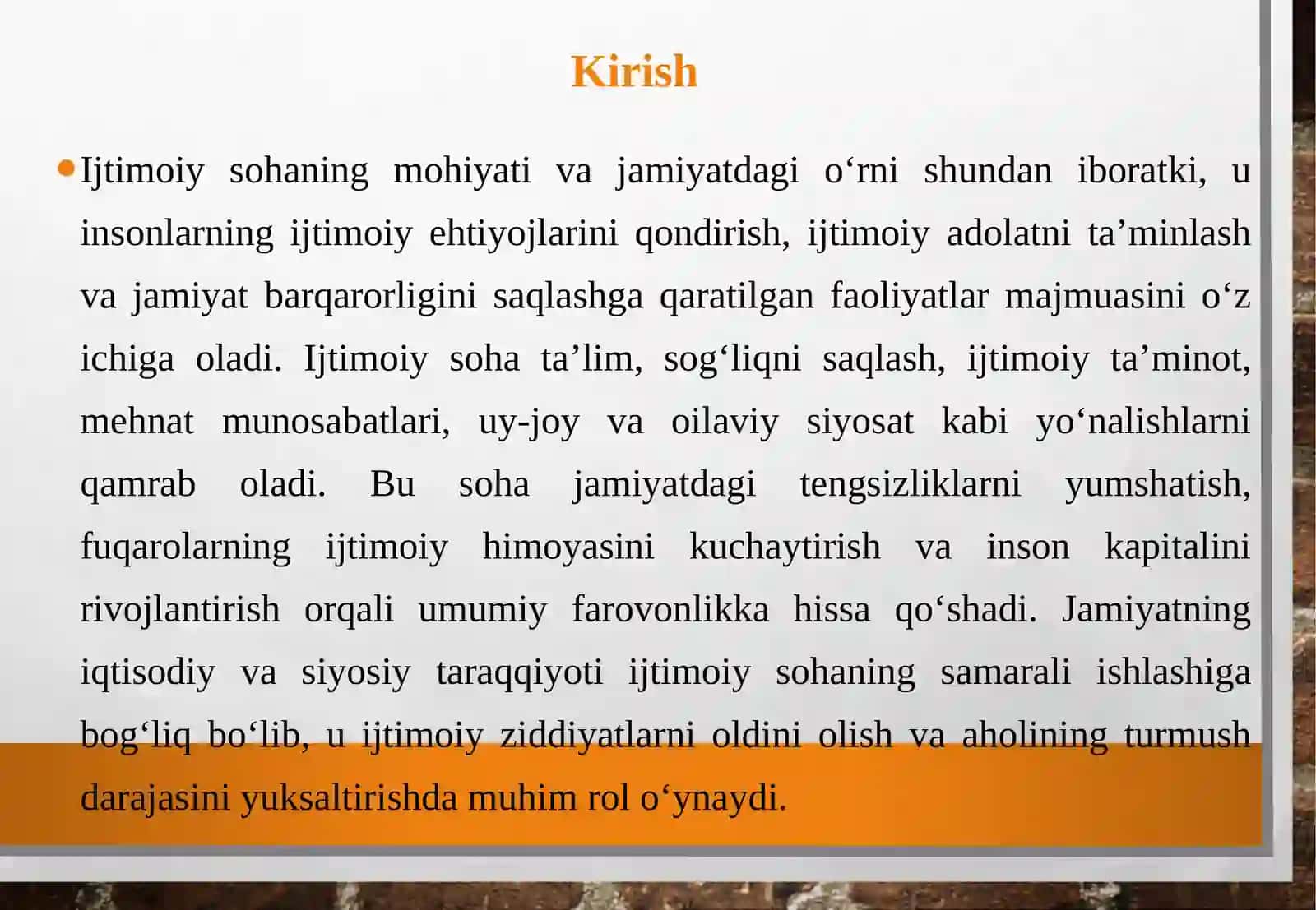 Ijtimoiy soxani ma’muriy huquqiy tartibga solish. (xalqaro tajriba tahlili ). 3