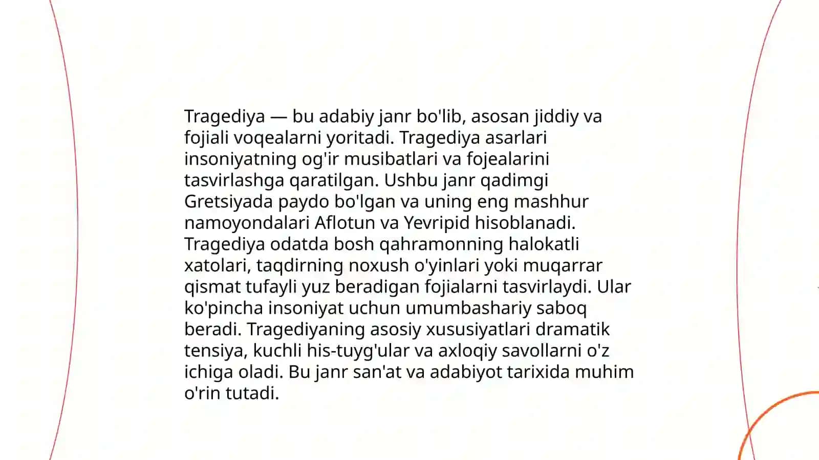Aristotelning "Poetika" 3