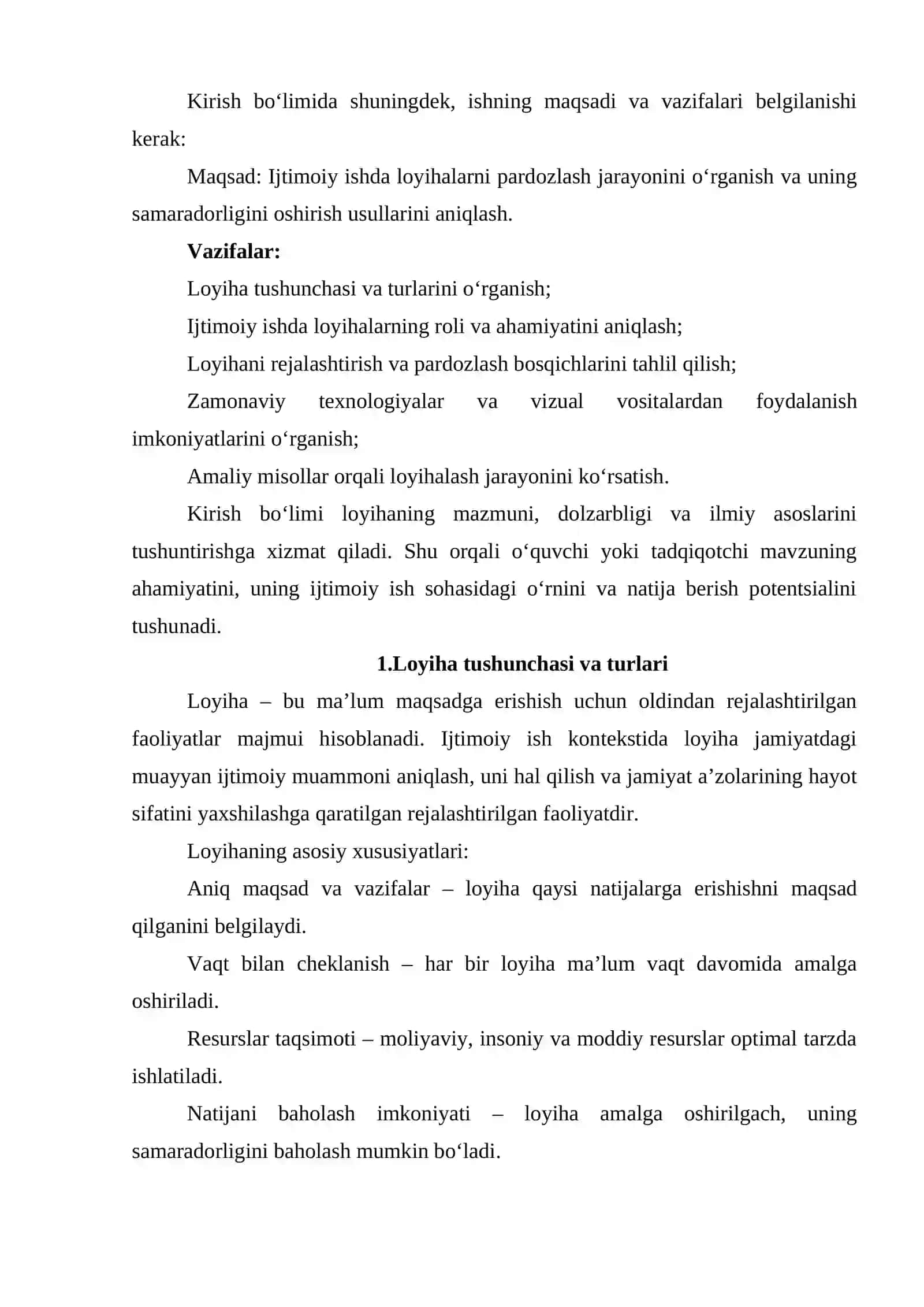 Ijtimoiy ishda loyihalarni pardozlash 3
