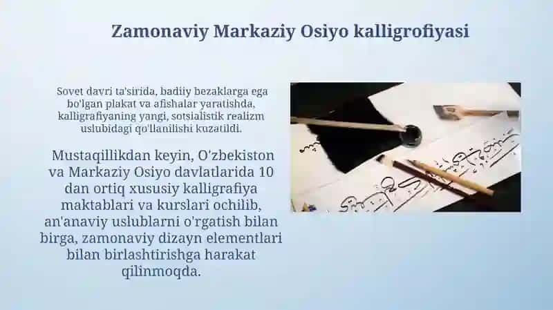 Oʻrta Osiyo xattotlik san’ati tarixi 3