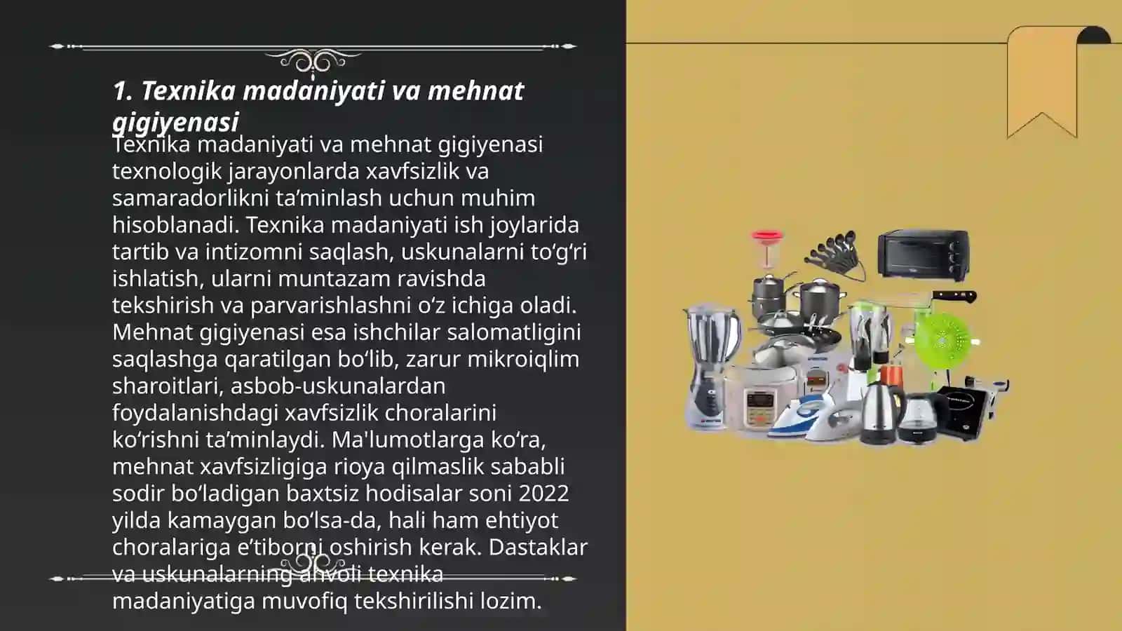 Texnika madaniyati va mehnat gigiyenasi 3