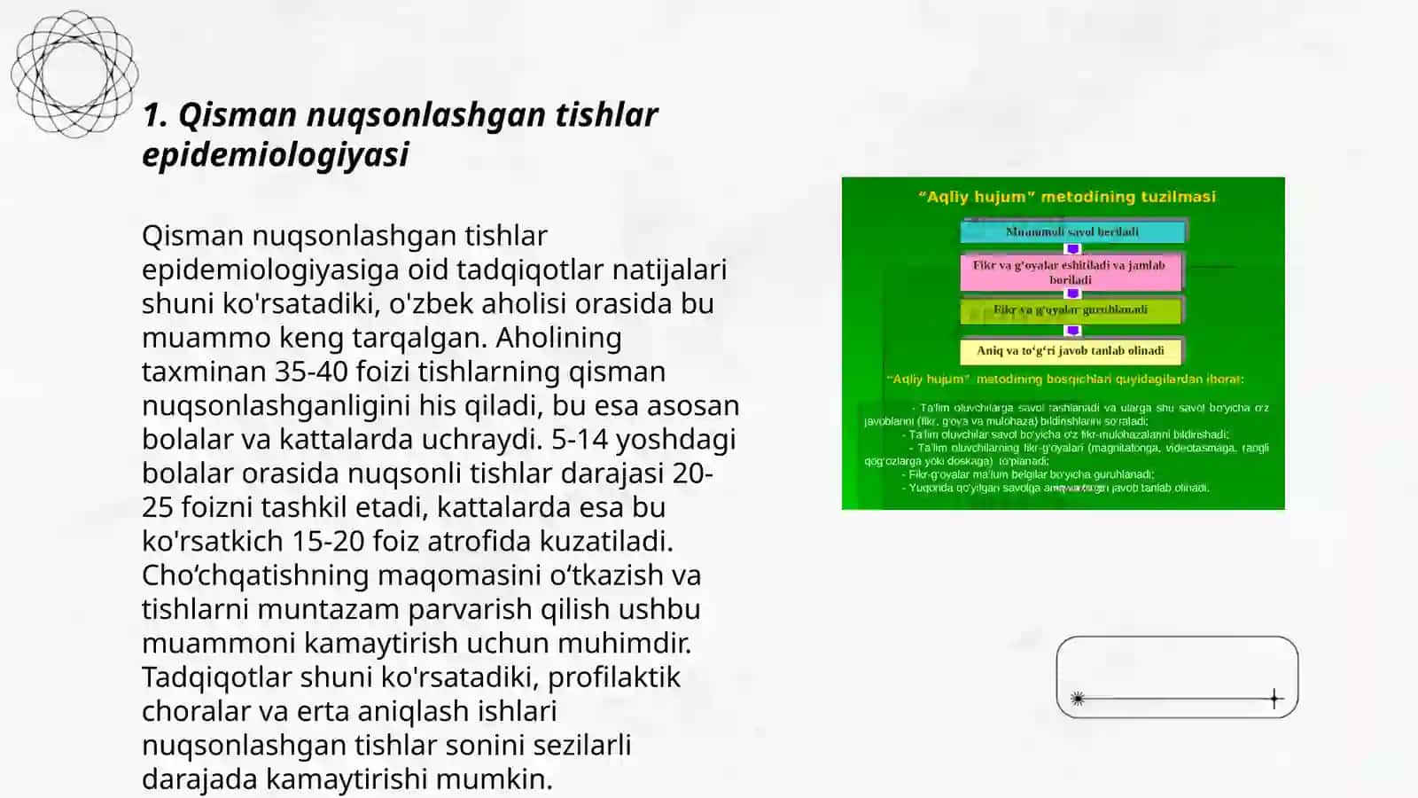 Qisman nuqsonlarning tasnifi 3