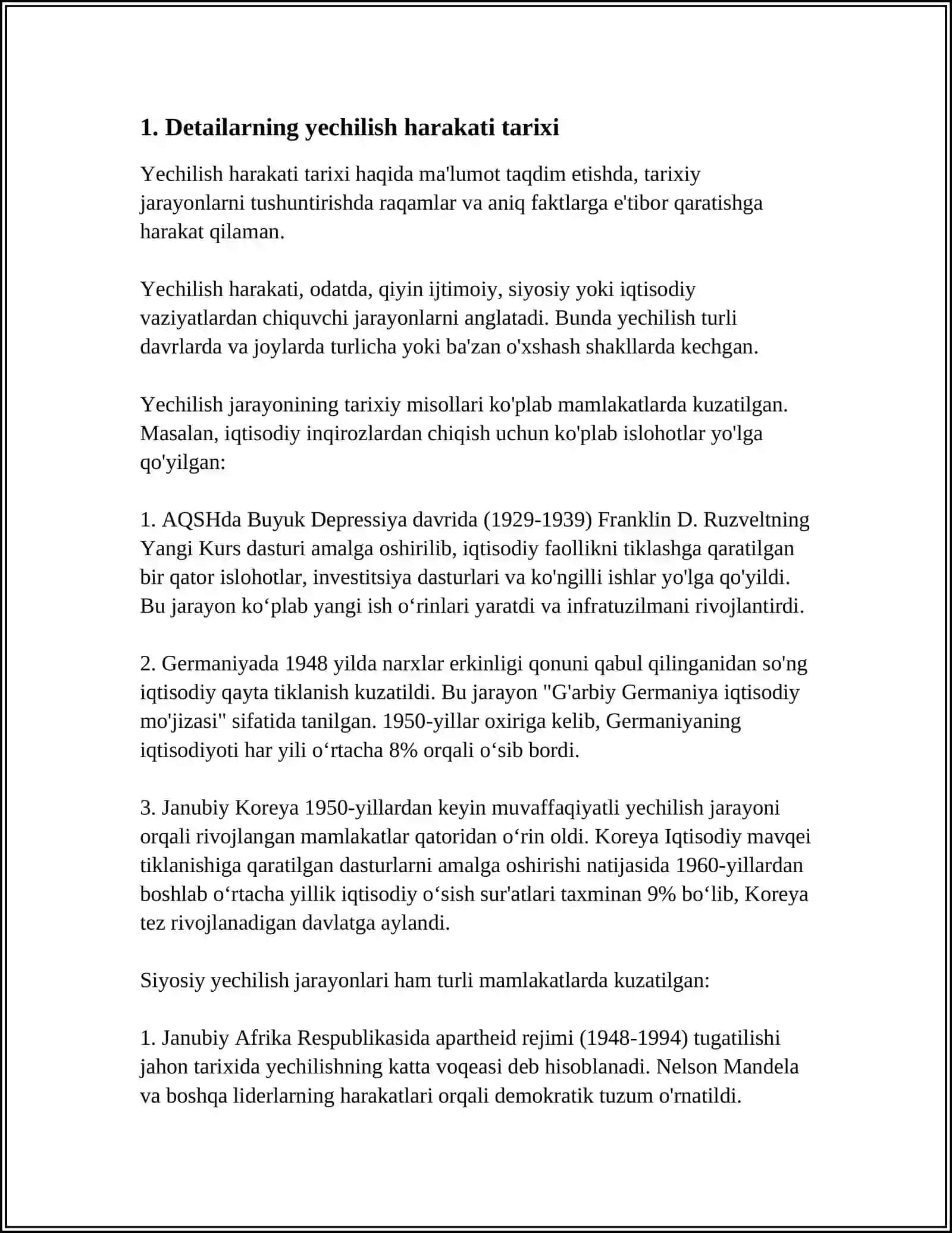 DETALLARNING YEYILISH HARAKATERI 3