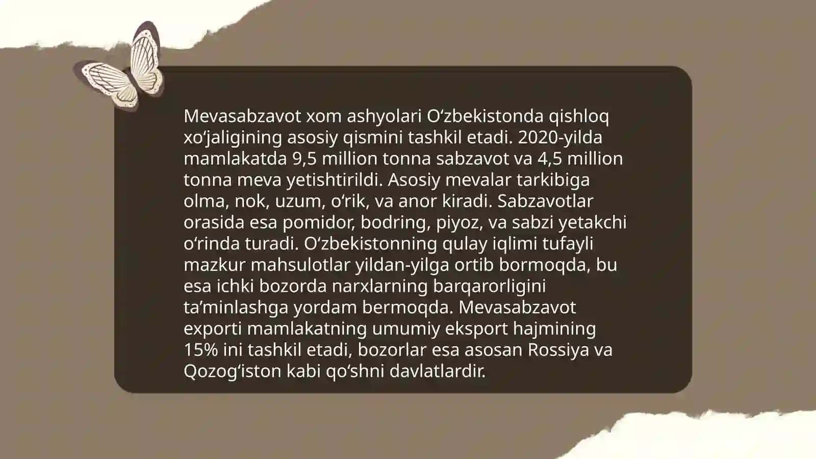 Mevasabzavot Xom Ashyolari 3
