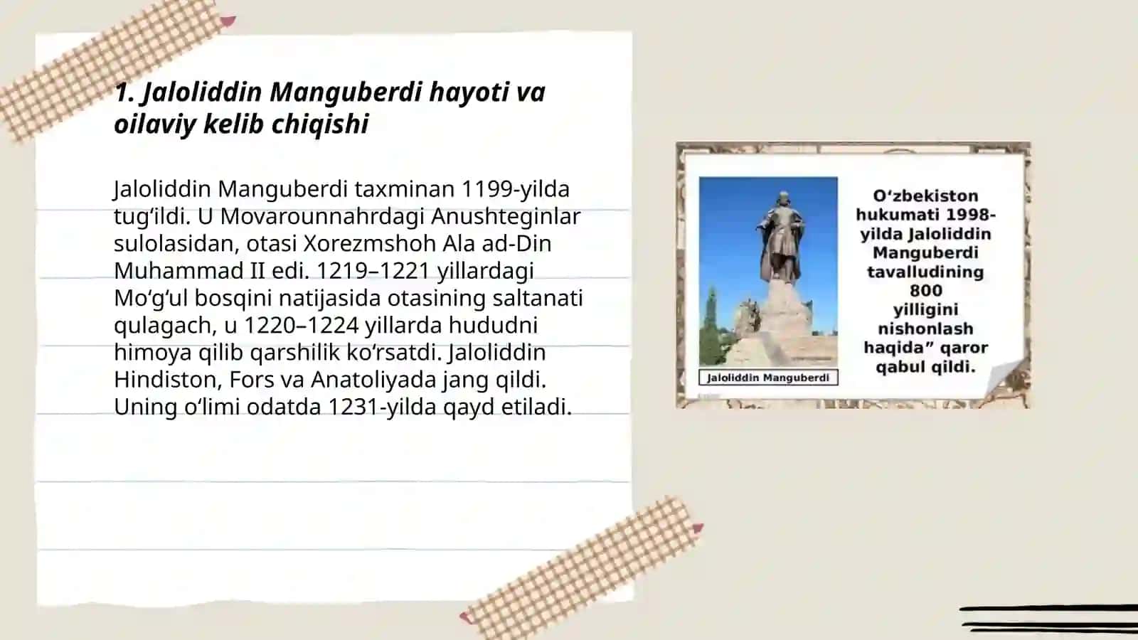 Jaloliddin Manguberdi-Vatan himoyachisi 3