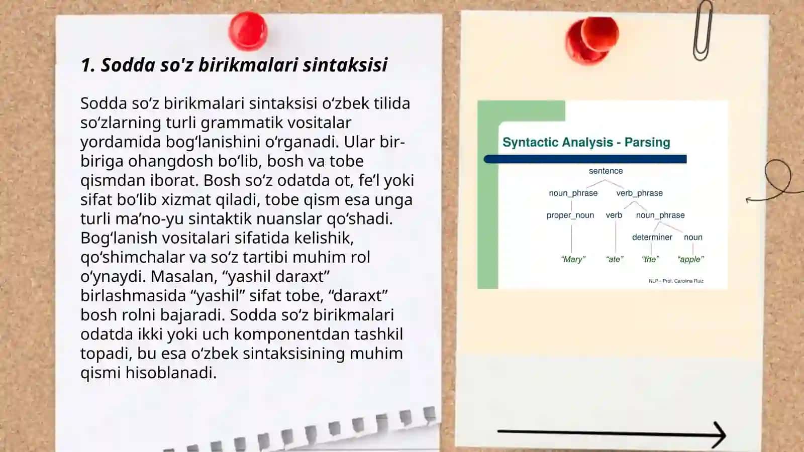 Sodda so'z birikmalari sintaksisi 3