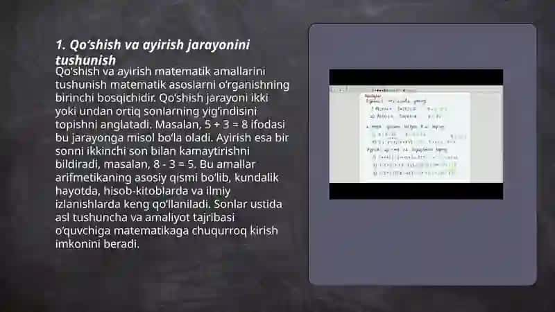 Koʻpaytirish va boʻlish amali 3
