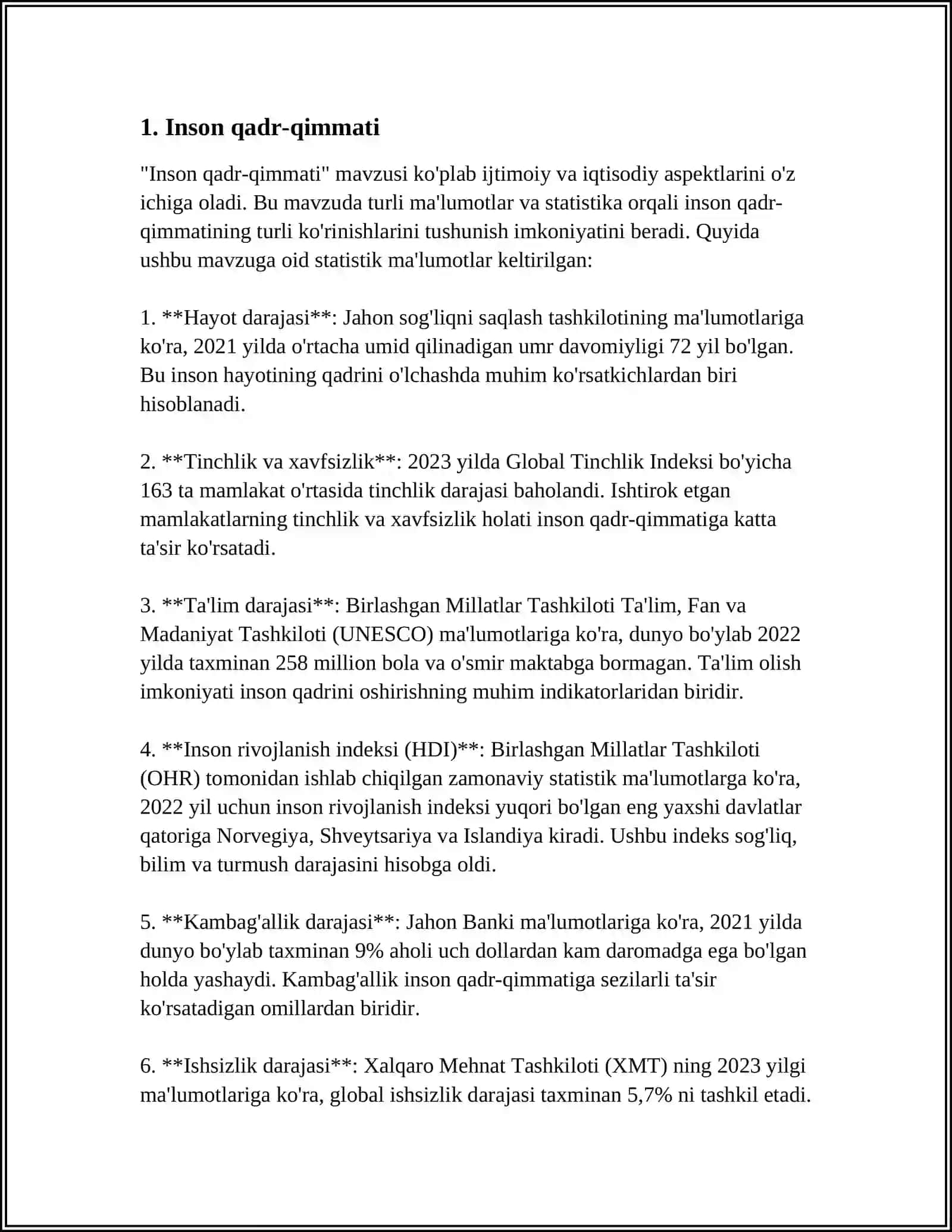 INSONPARVARLIK PRINSIPI 3